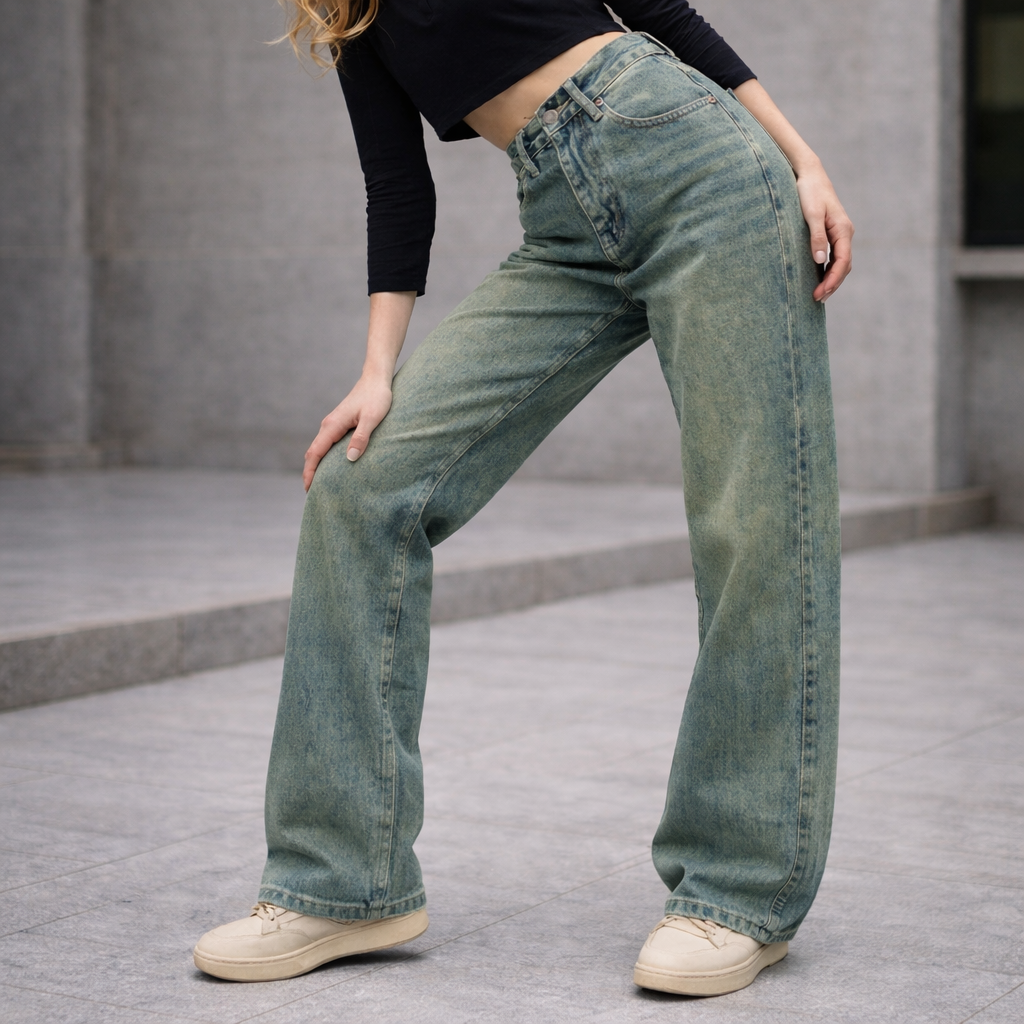 The Ash Vintage Wide-Leg Jean