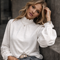 The Elara Textured Blouse